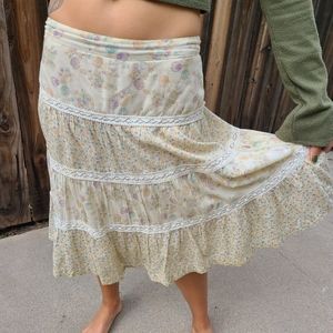 Cotton Prairie Style Skirt